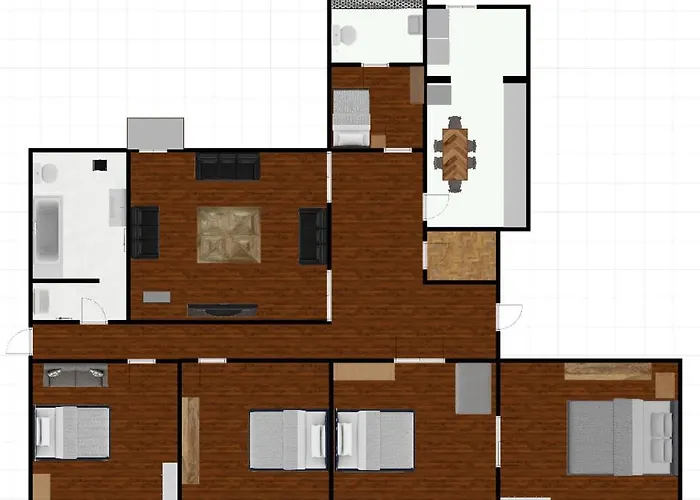 Διαμέρισμα Liverpool Antic 5 Bedrooms